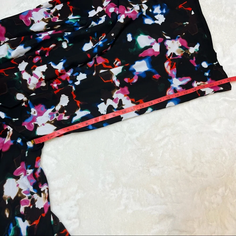 1. State Jumpsuit Romper Floral Culotte Black Colorful - Picture 12 of 13